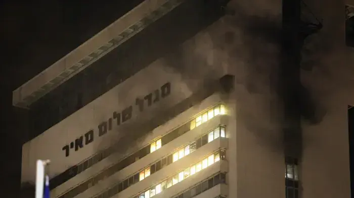 שריפה במגדל שלום, נובמבר 2010
