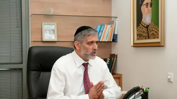 שר הפנים, אלי ישי בלשכתו בכנסת