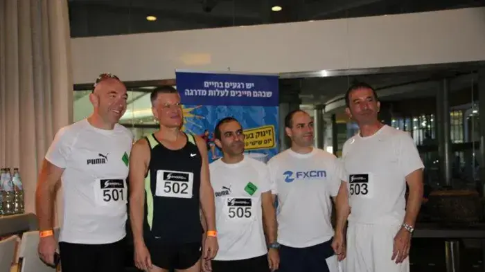מרוץ המדרגות של מגדלי עזריאלי 