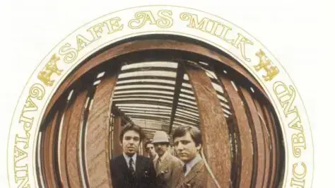 עטיפת האלבום " safe as milk" של Captain Beefheart