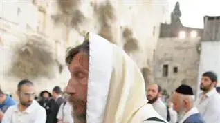 תפילה המונית למען הגשם בכותל, נובמבר 2010      