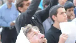 תפילה המונית למען הגשם בכותל, נובמבר 2010           