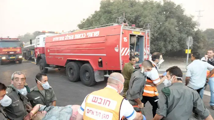 שריפת ענק ביערות הכרמל, דצמבר 2010