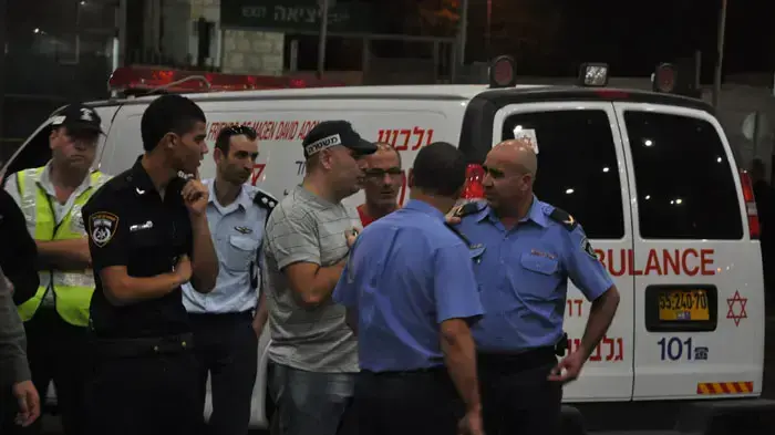 הכניסה למיון בית החולים רמב"ם, דצמבר 2010