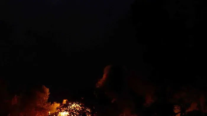 שריפה בכרמל, יום שישי לקראת ערב, דצמבר 2010 שריפה בכרמל, יום שישי לקראת ערב, דצמבר 2010