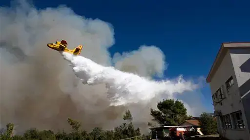 שריפה בכרמל, יום שישי, דצמבר 2010 שריפה בכרמל, יום שישי, דצמבר 2010