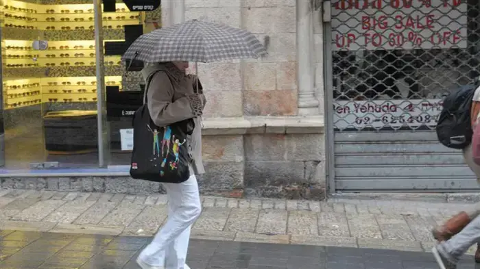 גשם בירושלים, דצמבר 2010 גשם בירושלים, דצמבר 2010