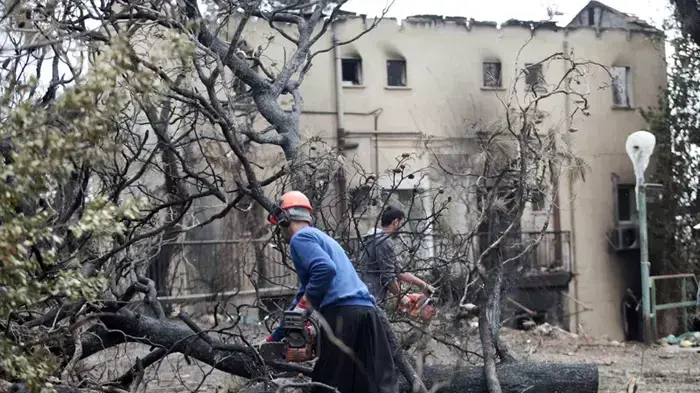 תוצאות שריפת הענק בכרמל, יום שני