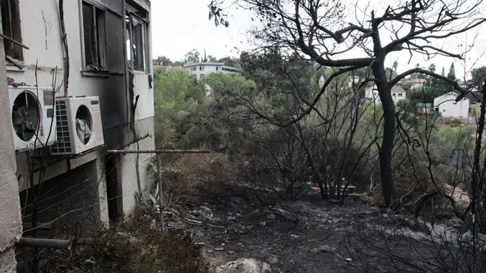 תוצאות שריפת הענק בכרמל, יום שני
