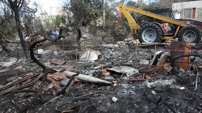 תוצאות שריפת הענק בכרמל, יום שני