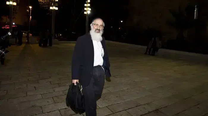 הרב אליקים לבנון בחתונתה של מרגלית הר שפי, דצמבר 2010