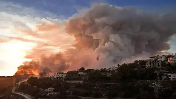 שריפה בכרמל, תמונות גולשים שריפה בכרמל, תמונות גולשים