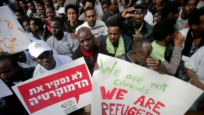 הפגנת זכויות האדם בתל אביב
