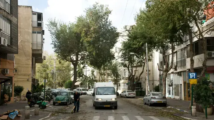 הסופה הראשונה של החורף, אזור המרכז, דצמבר 2010
