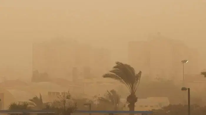 סופות חול בבאר שבע, סופה ראשונה של החורף, דצמבר 2010