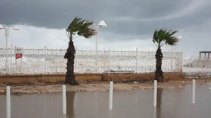 סופה ראשונה בחורף, נהרייה, דצמבר 2010            
