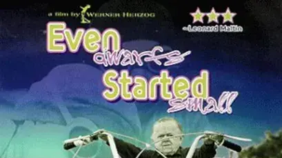 פוסטר הסרט "גם גמדים התחילו קטנים"