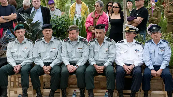 הלוויתו של האלוף לשעבר אברהם אברשה טמיר, דצמבר 2010