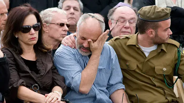 הלוויתו של האלוף לשעבר אברהם אברשה טמיר, דצמבר 2010
