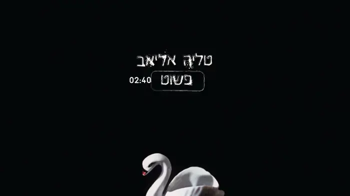 עטיפת הסינגל של טליה אליאב עטיפת הסינגל של טליה אליאב