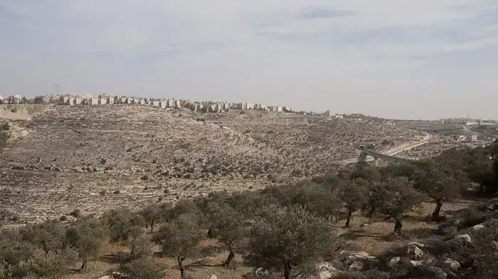 הר גילה במבט מבית ג'אללה, דצמבר 2010 הר גילה במבט מבית ג'אללה, דצמבר 2010