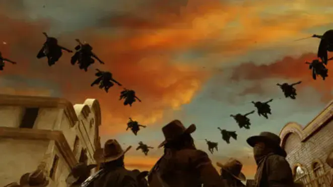 מתוך הסרט דרכו של לוחם מתוך הסרט דרכו של לוחם