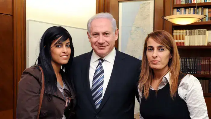 נתניהו נפגש עם נאווה בוקר נתניהו נפגש עם נאווה בוקר