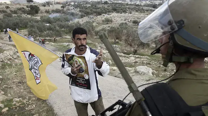הפגנה מול גדר ההפרדה בבילעין