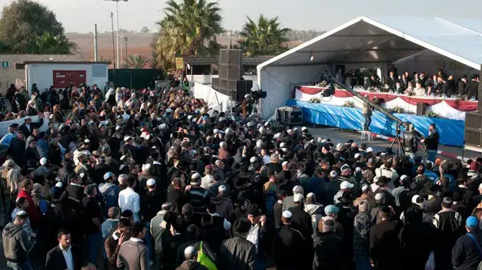 הילולת הבאבא סאלי בנתיבות, ינואר 2011