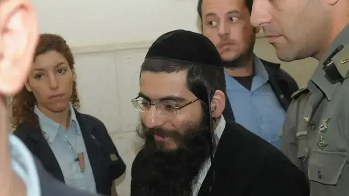אליאור חן בבית המשפט, ינואר 2011