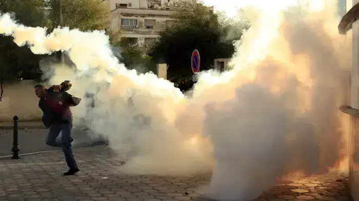 מהומות בטוניס בירת טוניסיה