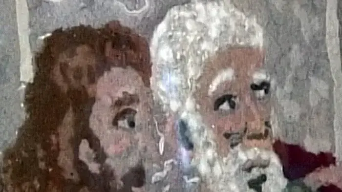 ארגה את "הסעודה האחרונה" משאריות ממכונת הייבוש