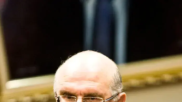אבישי ברוורמן בהתפטרותו מהממשלה, בעקבות פרישת ברק ממפלגת העבודה, ינואר 2011