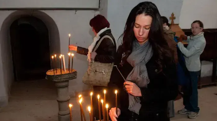 חגיגת חג ההתגלות, טבילת נוצרים בירדן, בקאסר אל יהוד, ינואר 2011