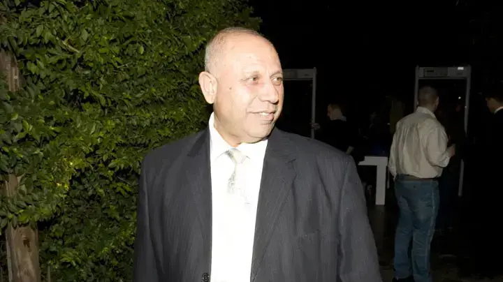 ח"כ ראלב מג'אדלה ביום הולדתו של השר יוסי פלד