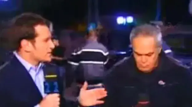 רוני דניאל עם דני קושמרו בזמן מבצע עופרת יצוקה