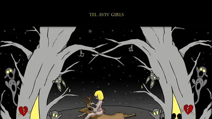 עטיפת האלבום השני של The Girls עטיפת האלבום השני של The Girls