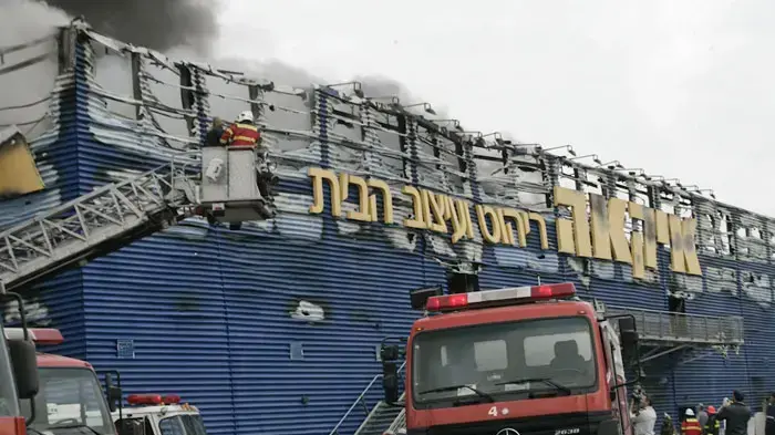 שריפה באיקאה, ינואר 2011