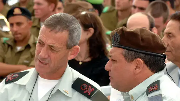 בני גנץ וגדי אייזנקוט, דצמבר 2005 בני גנץ וגדי אייזנקוט, דצמבר 2005