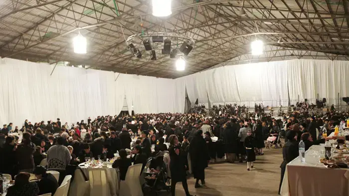 חתונת נכדתו של האדמו"ר מוישניץ בבני ברק, פברואר 2011