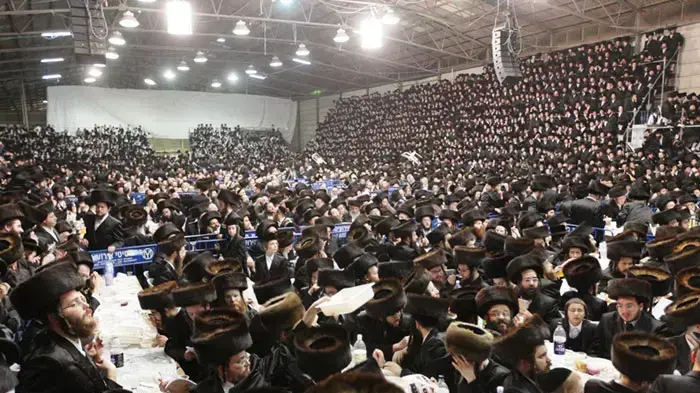 חתונת נכדתו של האדמו"ר מוישניץ בבני ברק, פברואר 2011