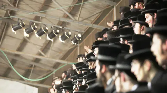חתונת נכדתו של האדמו"ר מוישניץ בבני ברק, פברואר 2011