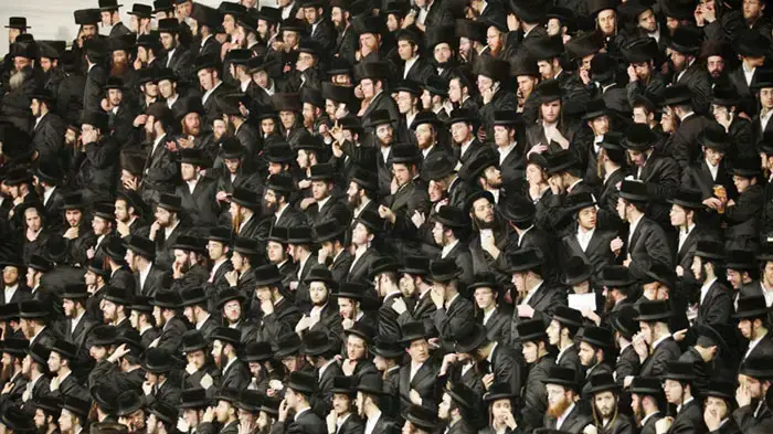 חתונת נכדתו של האדמו"ר מוישניץ בבני ברק, פברואר 2011