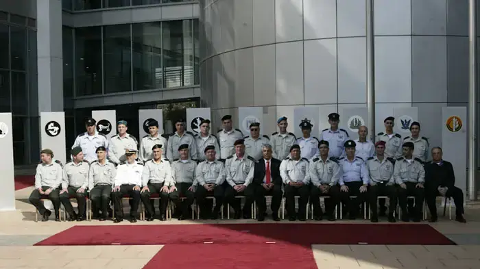 פורום מטכ"ל בפרידה מהרמטכ"ל גבי אשכנזי ובקבלת הרמטכ"ל החדש בני גנץ, פברואר 2011