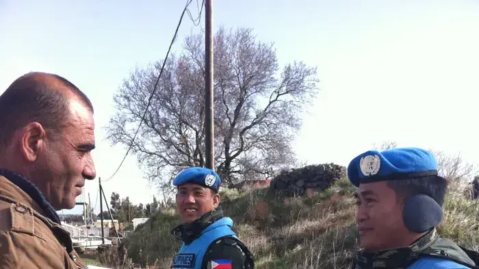 העברת תפוחים מישראל לסוריה במעבר קוניטרה בגולן, פברואר 2011