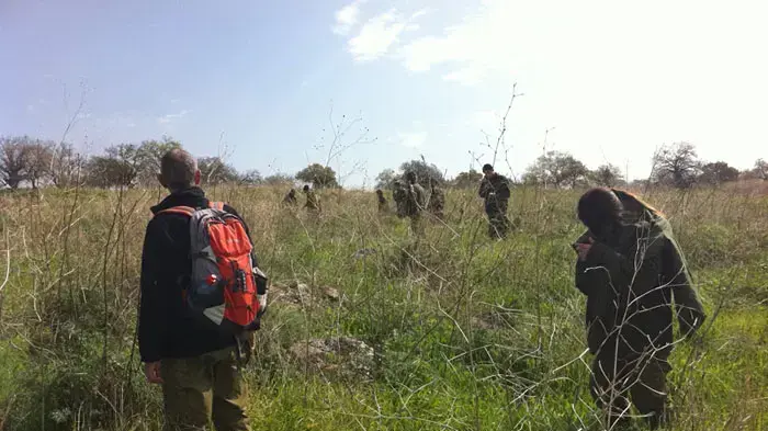חידוש חיפושים אחר גיא חבר, חייל שנעלם בשנת 1997 באזור צומת חד נס, פברואר 2011 חידוש חיפושים אחר גיא חבר, חייל שנעלם בשנת 1997 באזור צומת חד נס, פברואר 2011