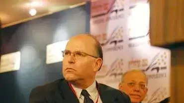 דר עוזי ארד בכנס הרצליה (אורי פורת)