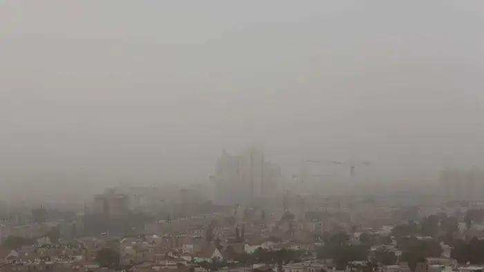 מזג אוויר אביך בעיר באר שבע, פברואר 2011
