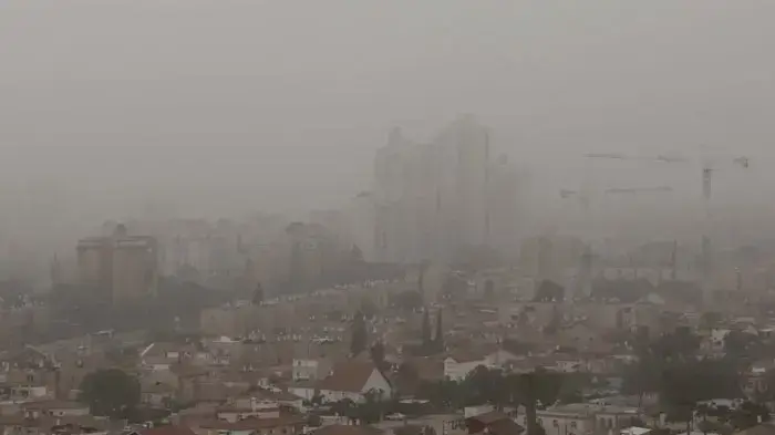מזג אוויר אביך בעיר באר שבע, פברואר 2011