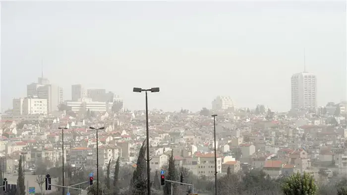 מזג אוויר אביך בירושלים, פברואר 2011